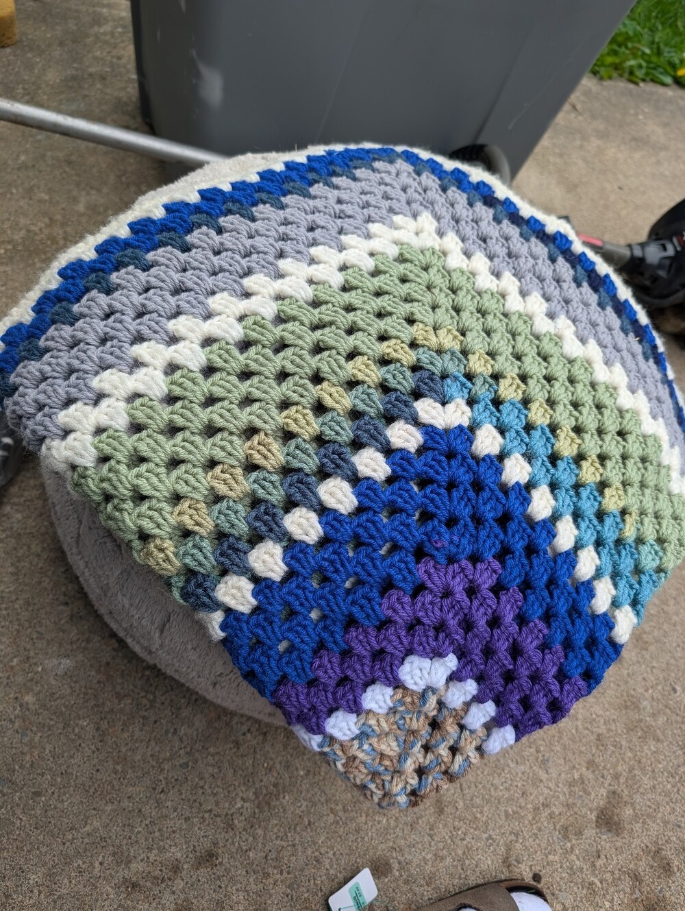 Beautiful Hand Crocheted Throw Blanket